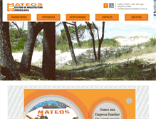 Tablet Screenshot of mateosinmobiliaria.com.ar